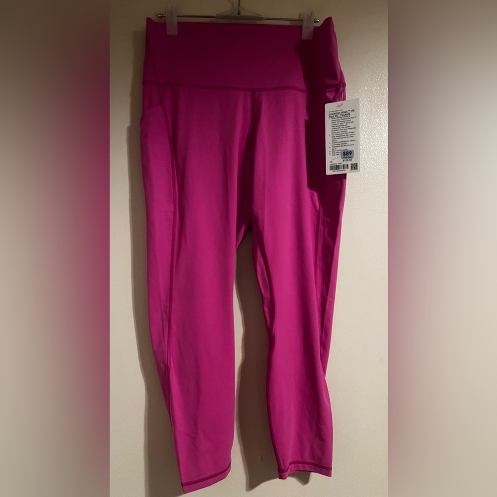 NWT Size 14 Lululemon Align HR Legging 25” pockets PPKT